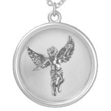 Angel Sterling Silver Necklace