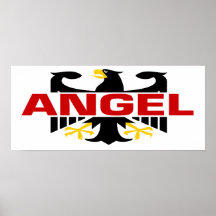 Angel Surname Posters
