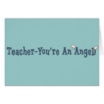 Angel Teacher Greeting Cards