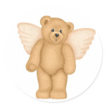 Angel Teddy Bear 4 Stickers
