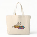 Angel Trumpet - no bk Canvas Bag