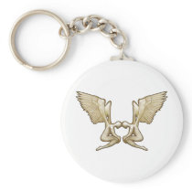 Angel Twins keychains