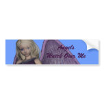 Angel Violet Charms Bumper Sticker