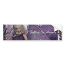 Angel Violet Charms Bumper Sticker