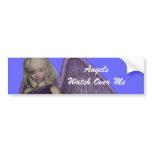 Angel Violet Charms Bumper Sticker