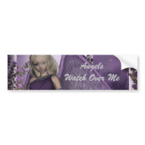 Angel Violet Charms Bumper Sticker