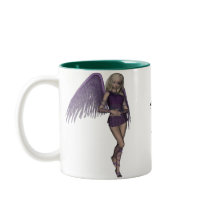 Angel Violet Charms Mug