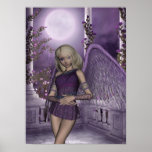 Angel Violet Charms Poster