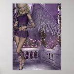 Angel Violet Charms Poster