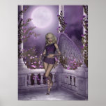 Angel Violet Charms Poster