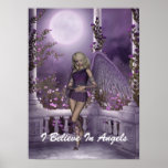 Angel Violet Charms Poster