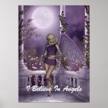 Angel Violet Charms Poster