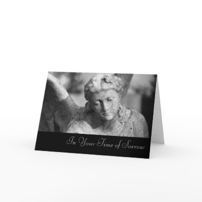 Angel Visits • Sympathy Card by SabineStGreetings