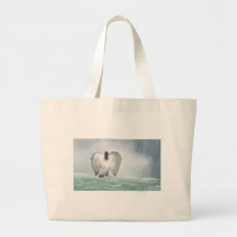 Angel Walk Tote Bags