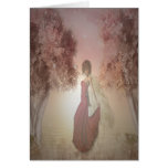 Angel walking on water cards