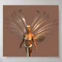 Angel~white posters