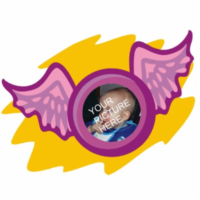 Angel wing frame for girls by bebe29