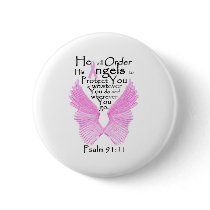 Angel Wings Buttons