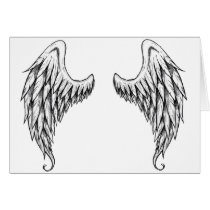 Angel wings cards