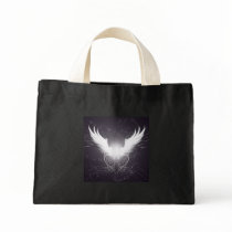 Angel Wings! - Designer Tiny Tote Bags