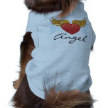 Angel Wings Dog t-shirt