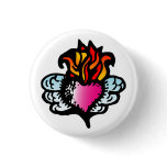 Angel Wings Heart 02 buttons