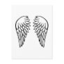 Angel wings post cards