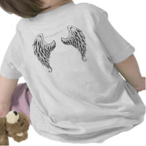 Angel wings t shirts