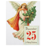 Angel with Christmas tree flyers