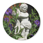 Angel with flowers magnets