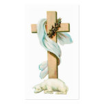 Angel with Lillies Business Card