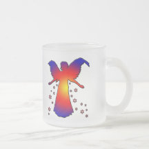 ANGEL WITH STARS MUG