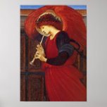 Angel with Trumpet, Burne Jones posters