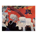Angel Wrestling with Jacob, Paul Gauguin Postcard