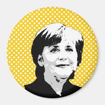 Angela Merkel Refrigerator Magnets