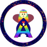 Angelbet Letter A Photo Cutout