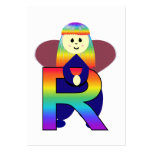 Angelbet Letter R business cards