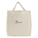 Angelfish embroidered bags