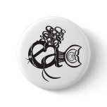 Angelfish Type Pinback Buttons