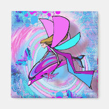 angelfunandgiggleforrealll refrigerator magnet