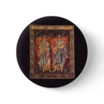 Angeli Laudantes, Angels Tapestry by Burne Jones Pin