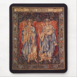 Angeli Laudantes, Angels Tapestry by Burne Jones Mouse Pad