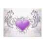 Angelic Crystal purple Post Card