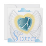 Angelic Heart Sweet Sixteen Invitation- Cust.