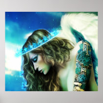 Angelic Medium Size Poster