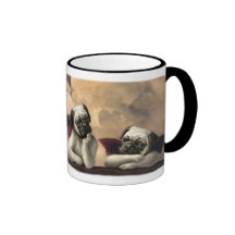 Angelic Pug Cherub Gift Items Mugs