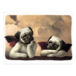 Angelic Pug Cherub Gift Items Postcard