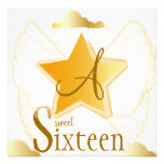 Angelic Star Sweet Sixteen Invitation- Cust.