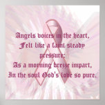 Angelic Whispers Pink Ribbon Poster - Part 2