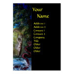 ANGELICA  AND SEA DRAGON BUSINESS CARD TEMPLATE
